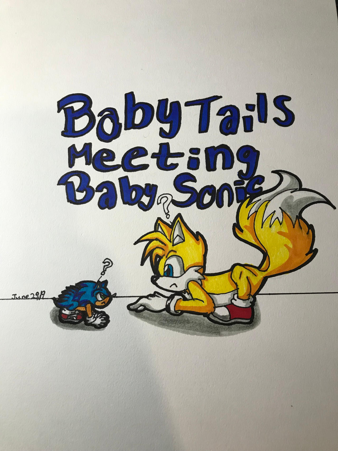 Imagem de baby sonic, baby tails, and baby robotnik #127058385