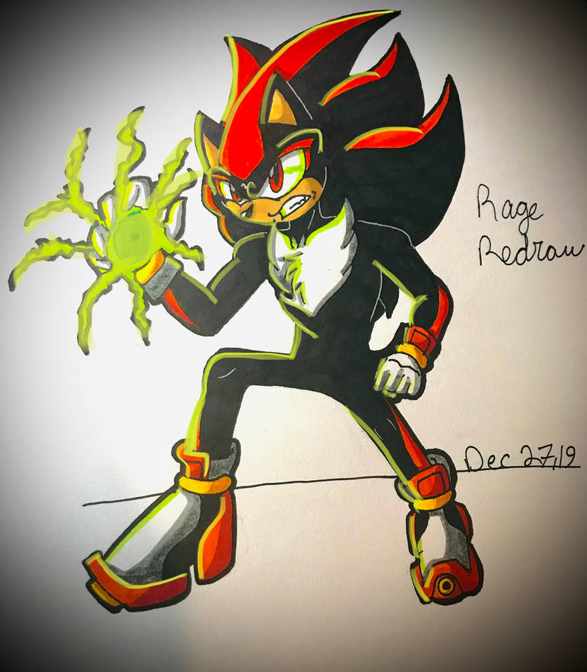 Shadow Rage Colored Redrawn by MatakietheHedgewolf on DeviantArt