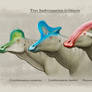 Tres hadrosaurios iconicos