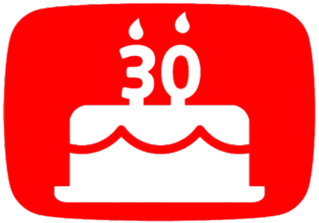 YouTube Logo (2025 30th Anniversary, by myktm250 on DeviantArt