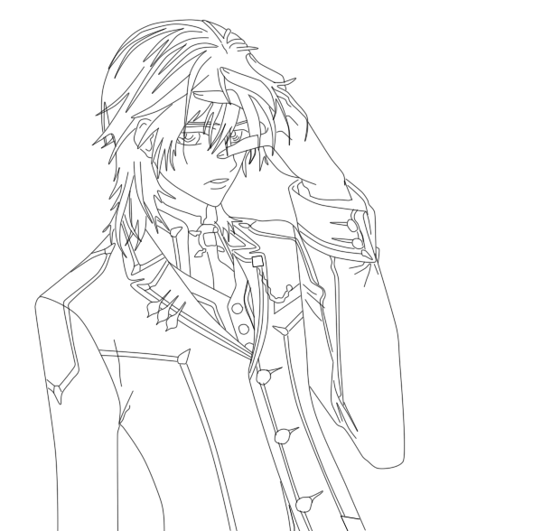 Kaname Kuran Lineart By Mandiiocaa On Deviantart