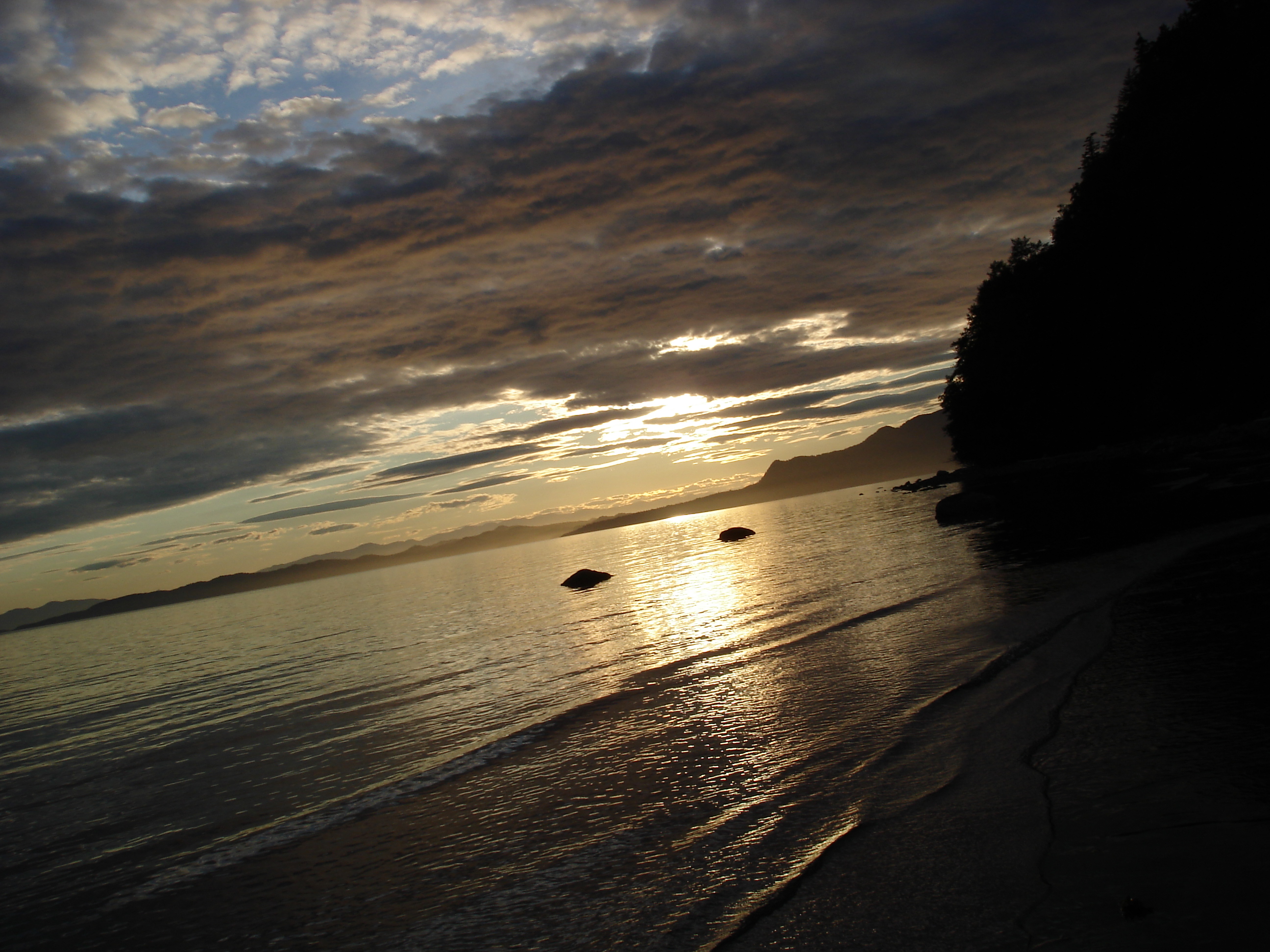 Thornomby Beach Sunset