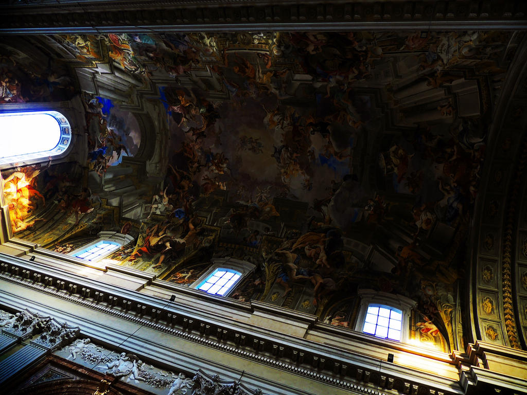 Theater Design Ceiling Rome Ceiling in Cathedral- Rome by chidori77 on DeviantArt