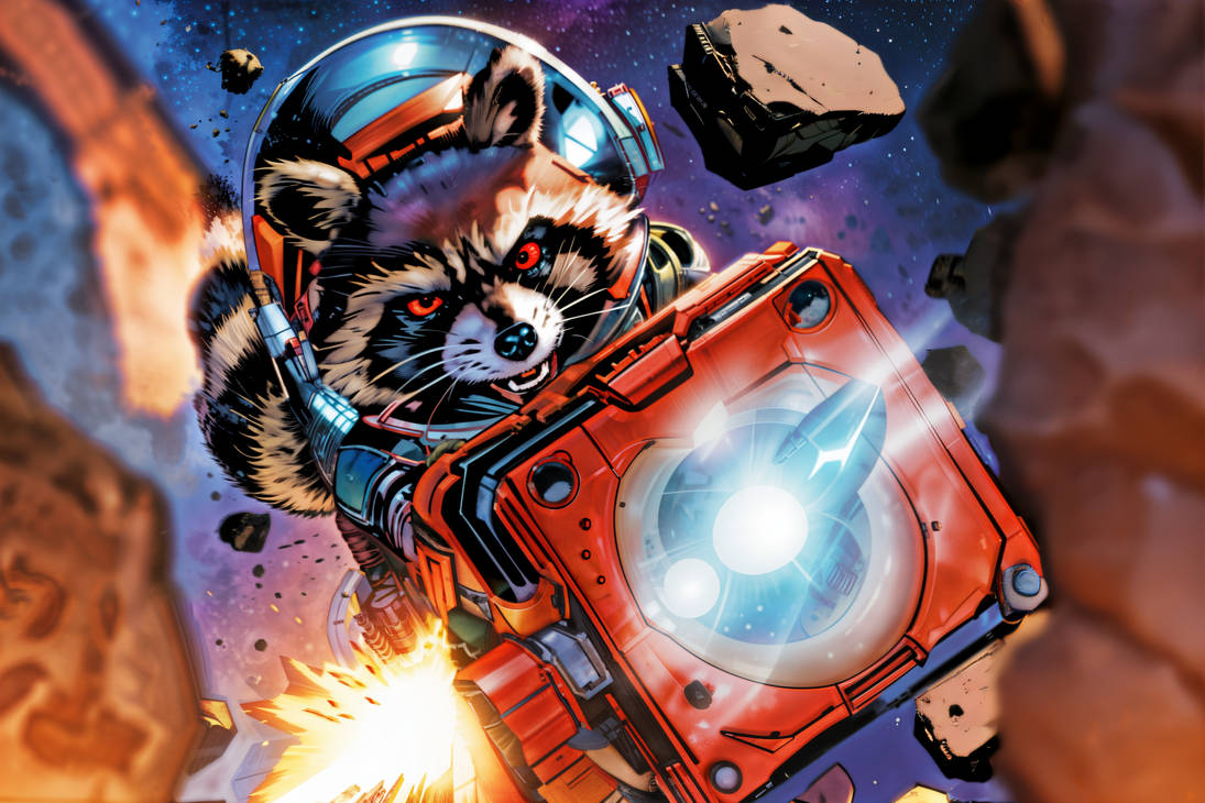 Rocket To The Rescue! by PirateWolf09 on DeviantArt