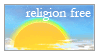 'religion free' stamp