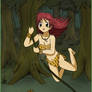 Jungle Girl CG piece 1