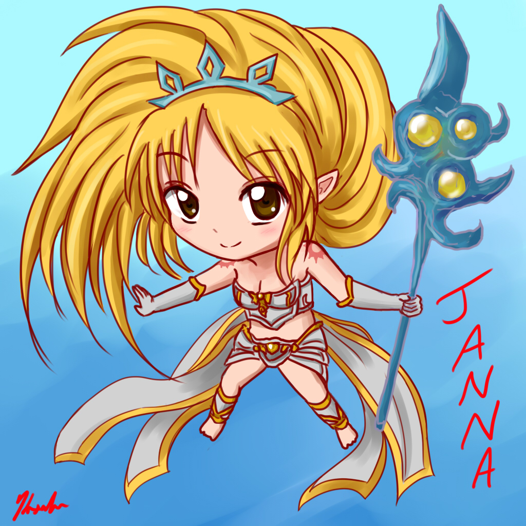 LoL: Chibi Janna