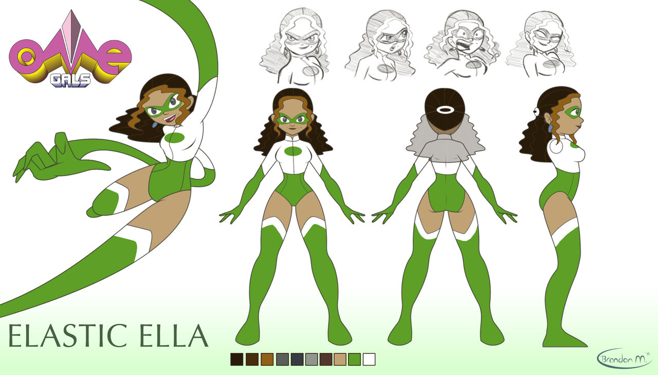 Game Pal Deviantart Deviantart Ella: Character Model Sheet by gamepal on DeviantArt