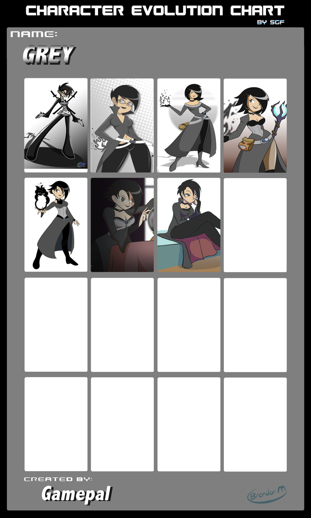 Game Pal Deviantart Deviantart Grey's Evolution by gamepal on DeviantArt