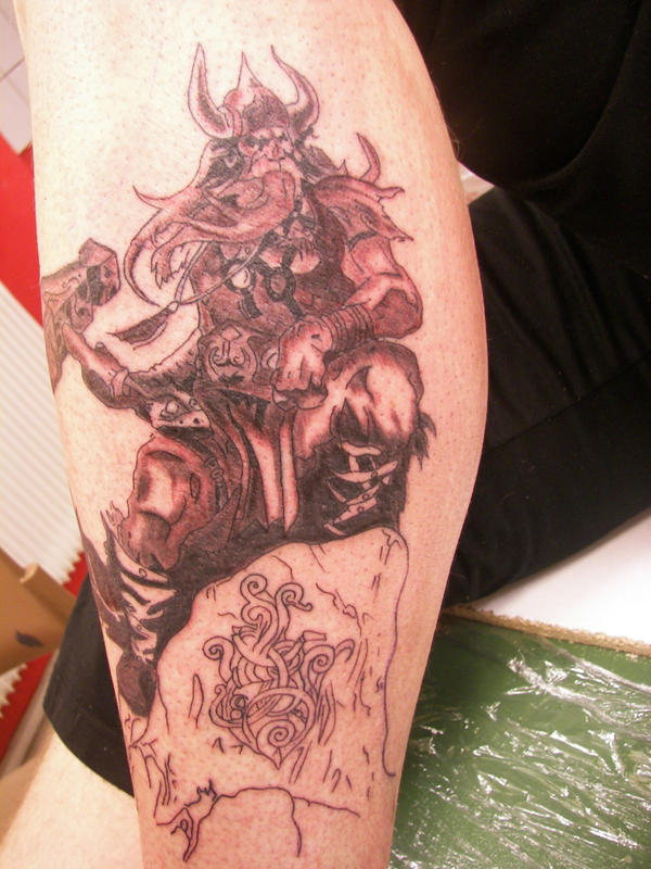 Thor Viking Tattoo by bAAAjk