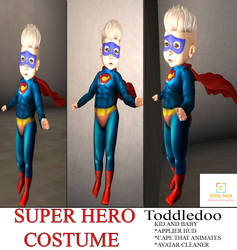 Toddledoo Cool Kid Super Hero Costume