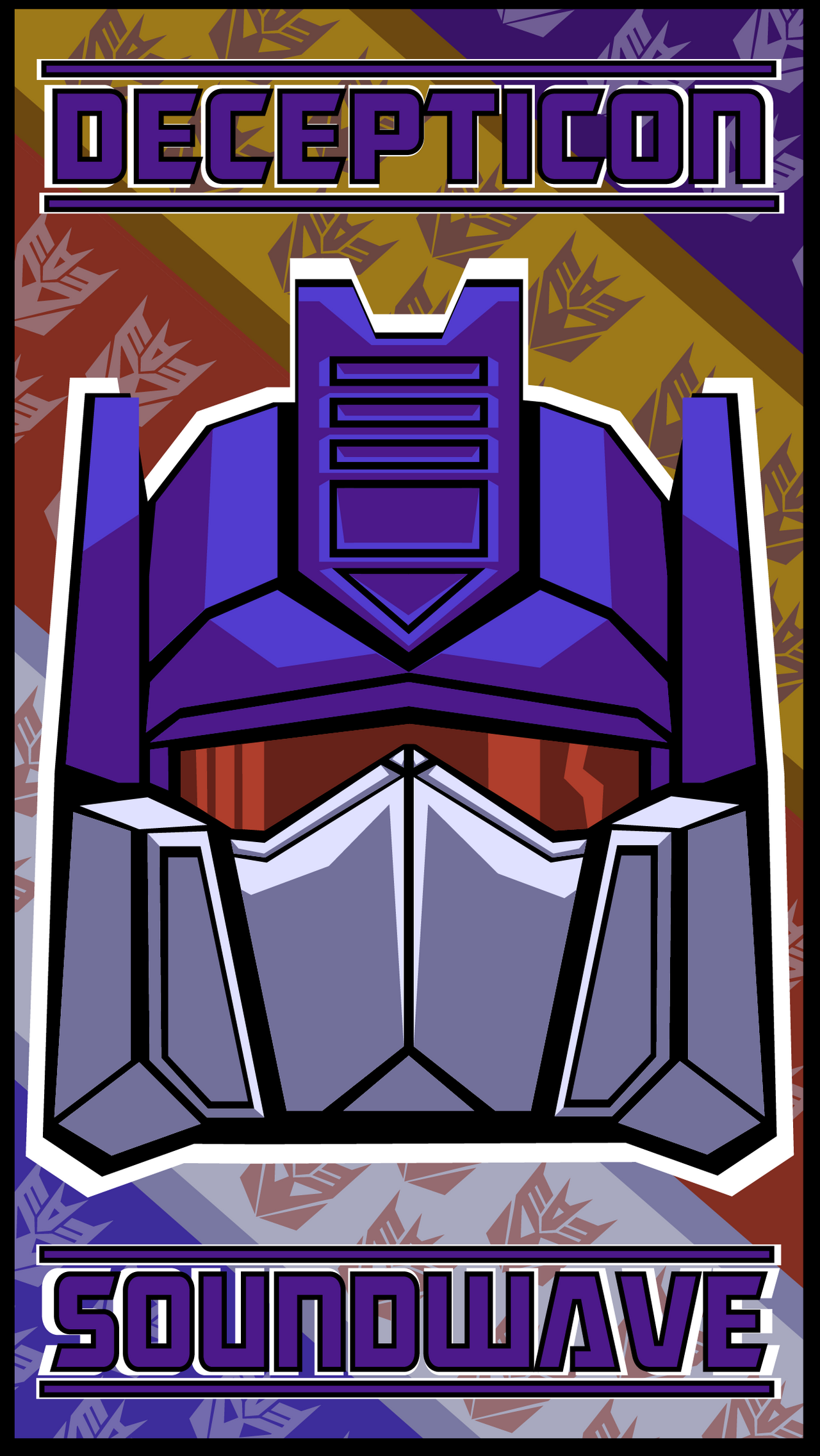 Soundwave G1 Head Poster/Wallpaper by iTyler03 on DeviantArt