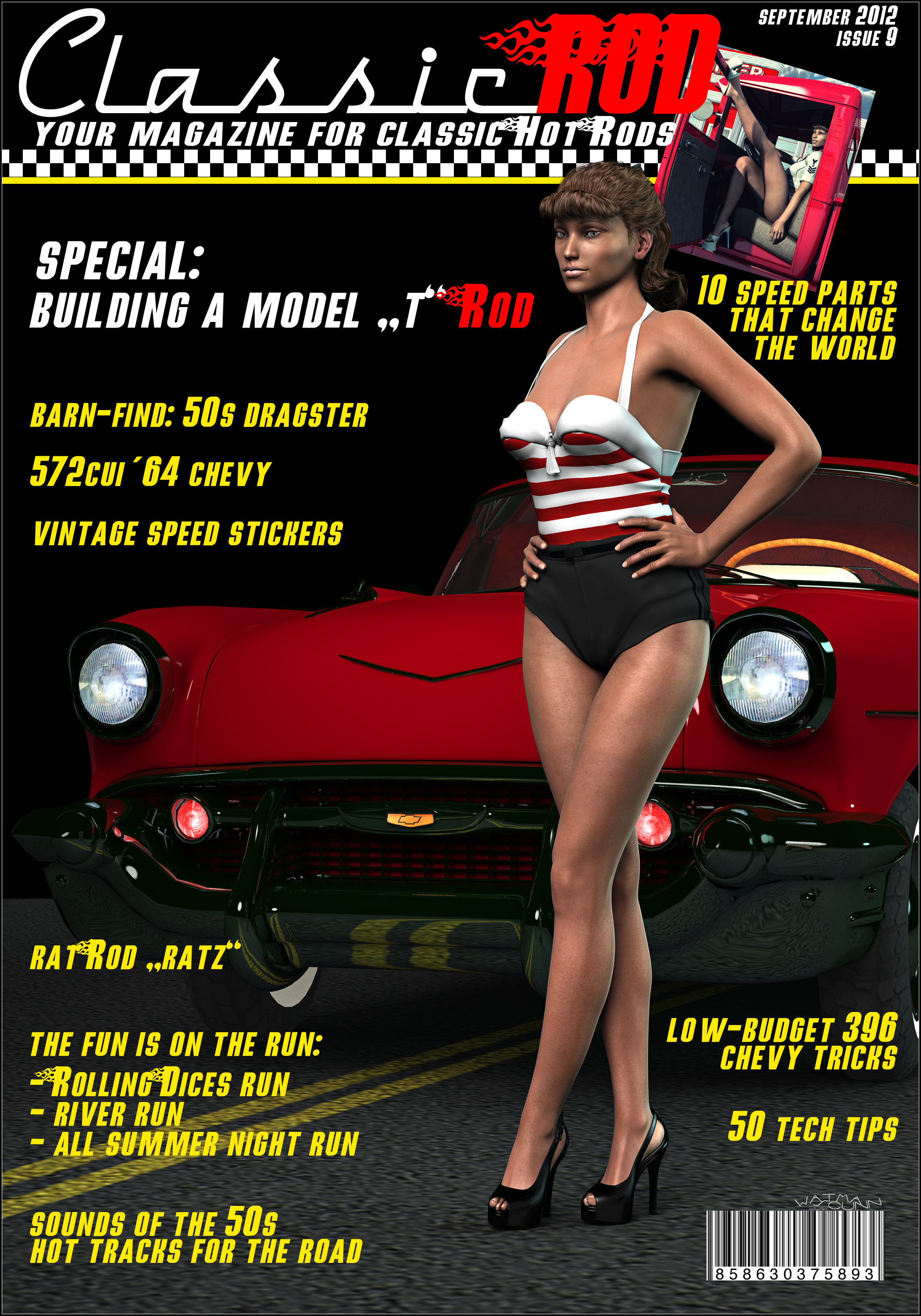 classic rod magazine cover