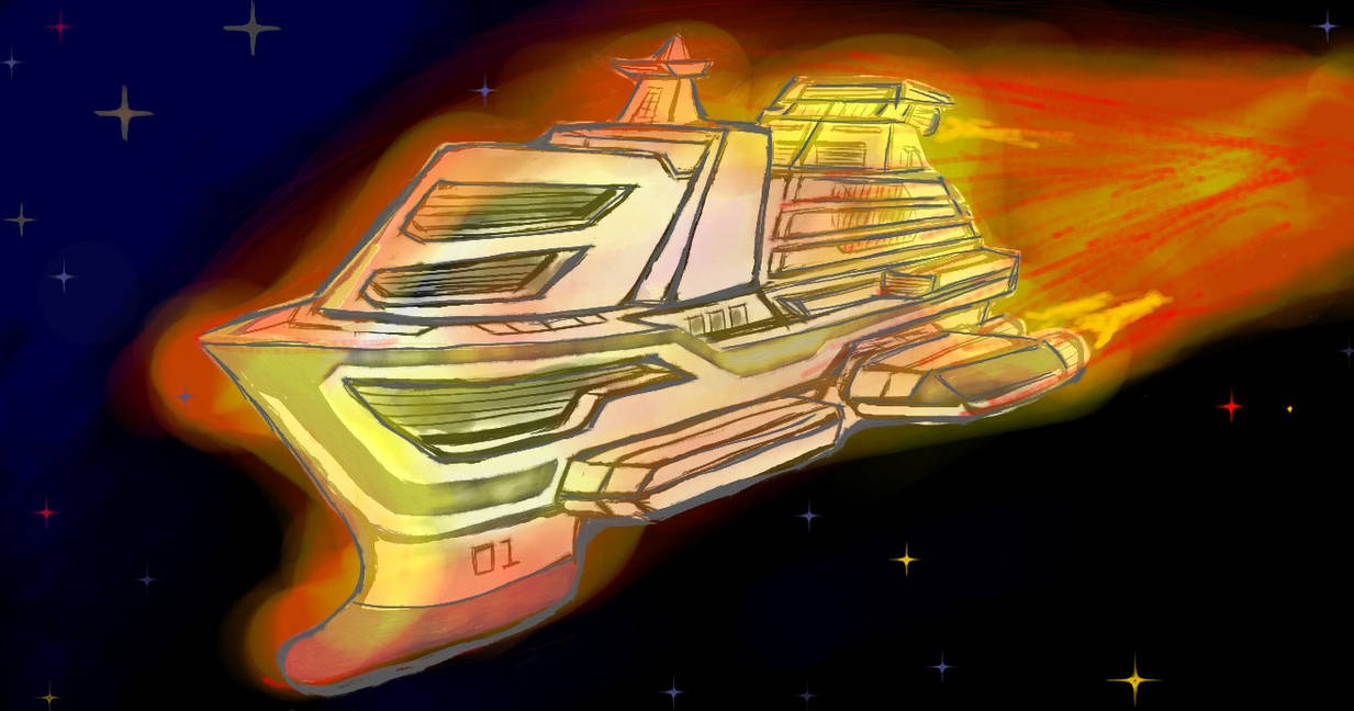 Deviantart Starshift StarShip01 by dihunter on DeviantArt