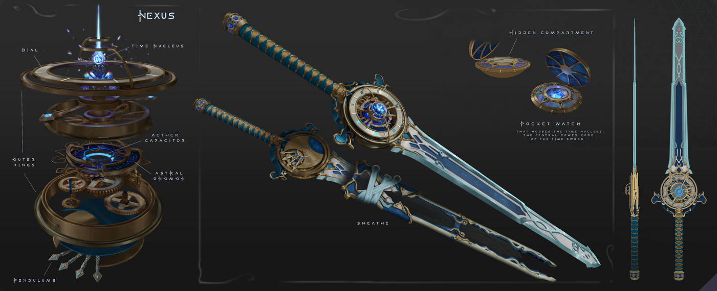 Time Sword by HaneulPanda on DeviantArt