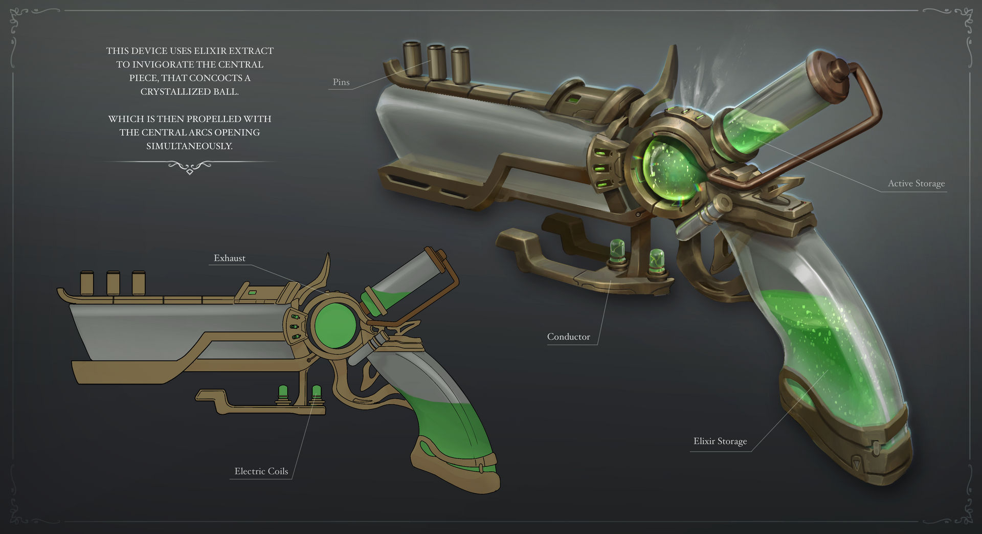 Corncortion Concoction Gun by HaneulR on DeviantArt