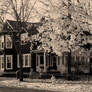 Broad and Hanover - Sepia