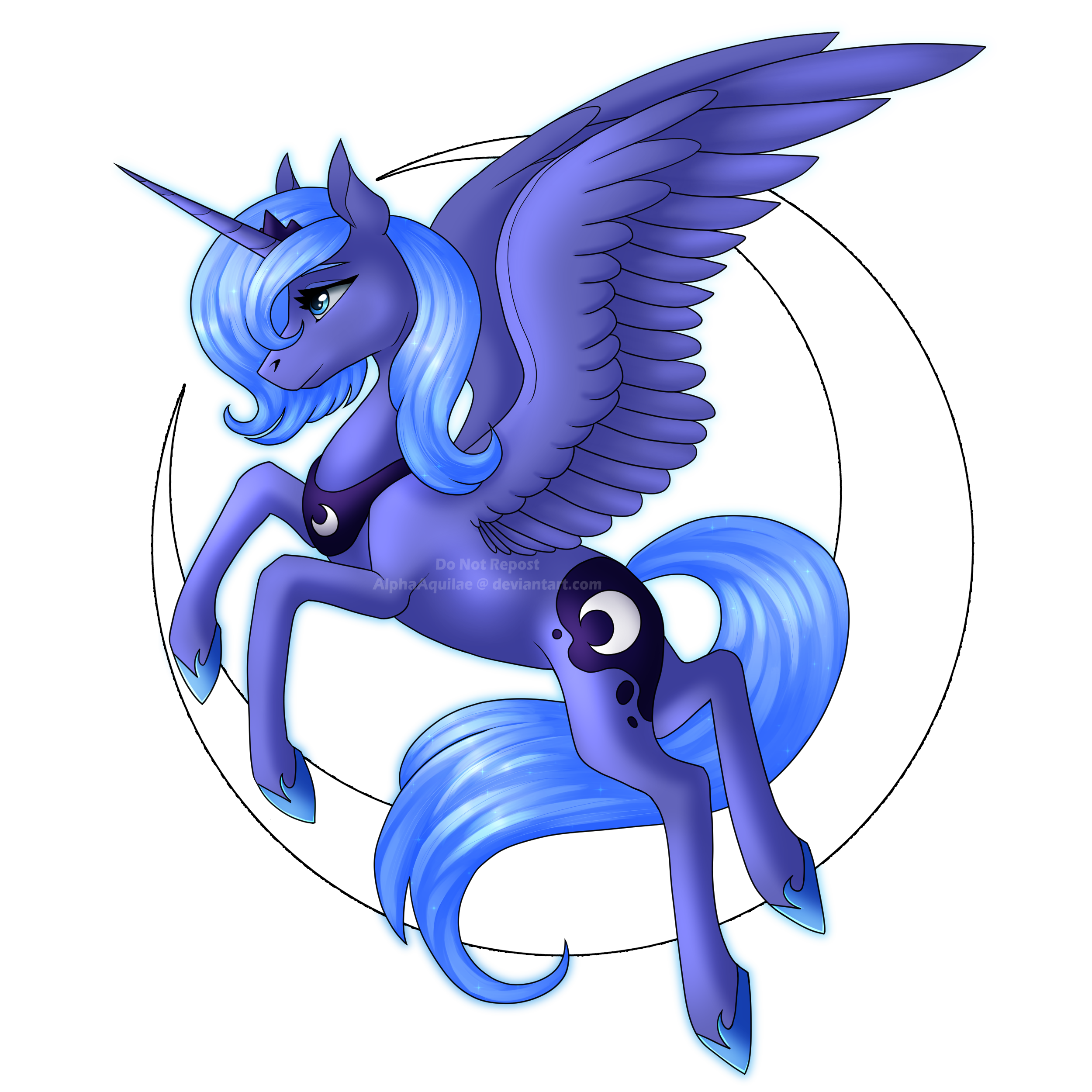 Luna, The Young Moon