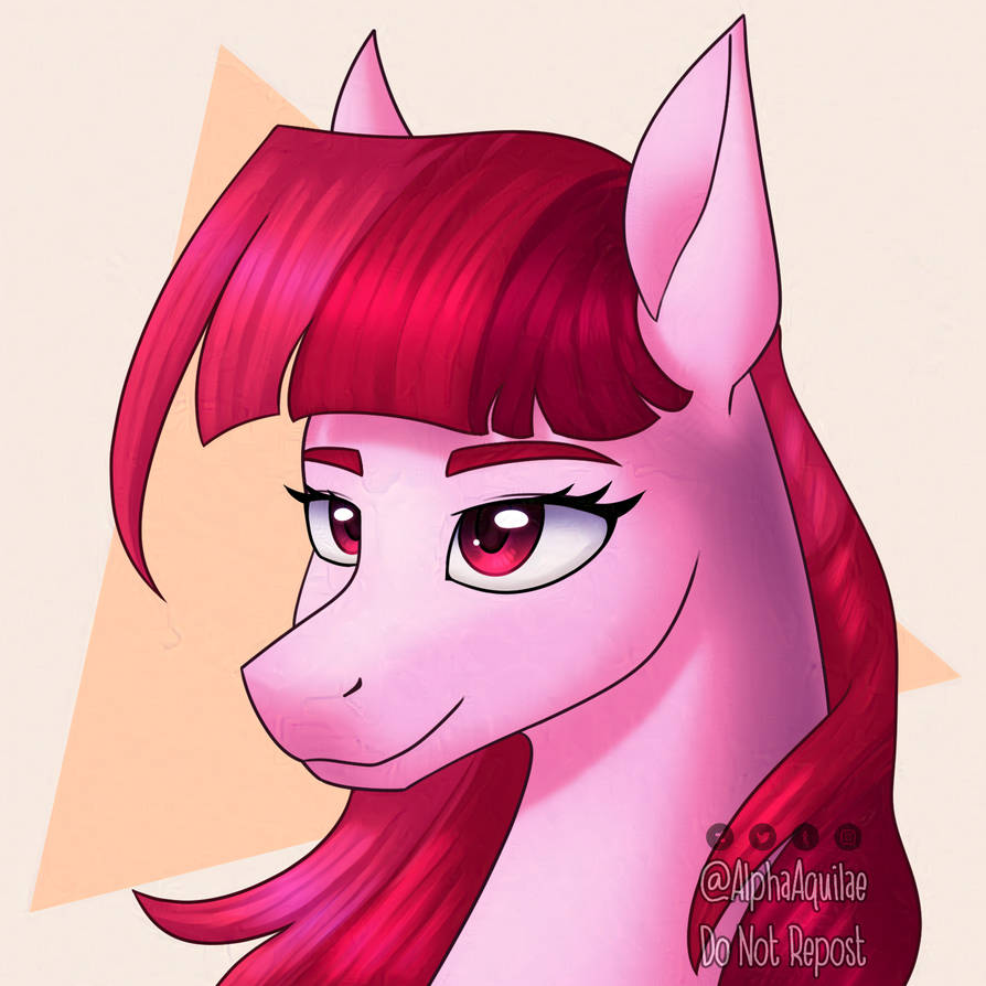 Pink Drink Pony by AlphaAquilae on DeviantArt