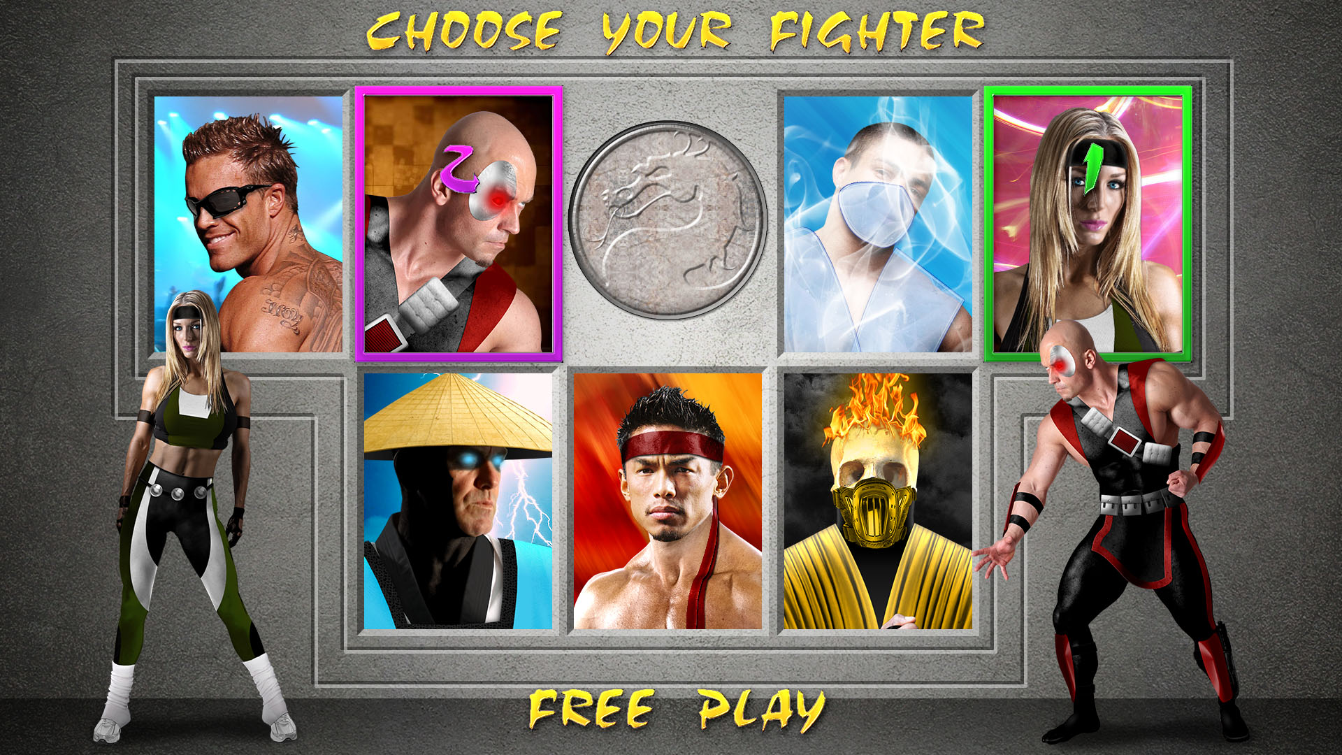 MKX Selection Screen by molim on DeviantArt