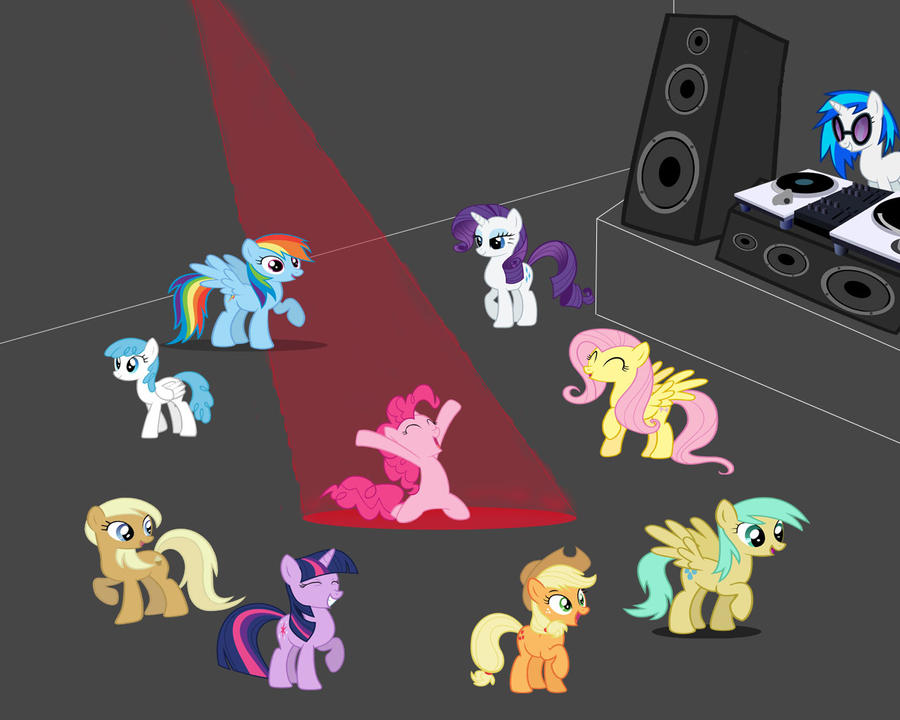 Mlp Rave Dance Party by The3javi on DeviantArt