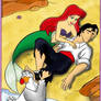 Ariel rescues prince Eric