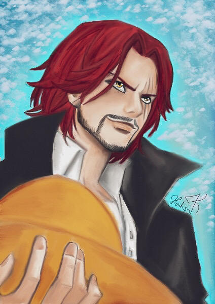 Shanks | One Piece by kejirexart on DeviantArt