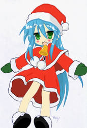 Christmas Konata coloured