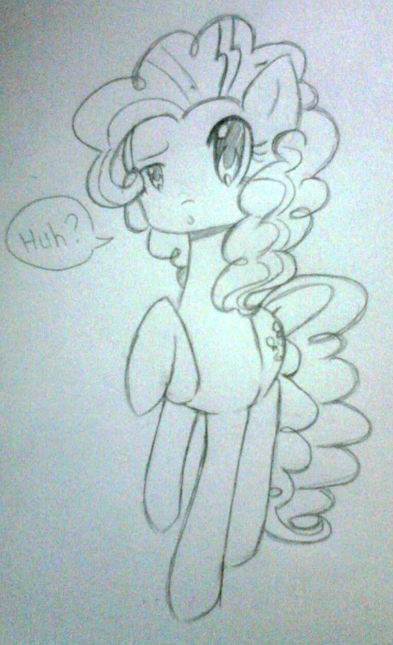 Me Pony Pinkie Pie drawing