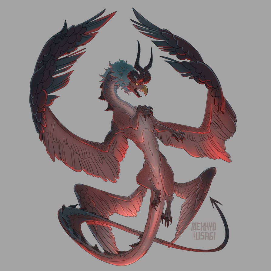 FFXIV - Azdaja by NekkyoUsagiArt on DeviantArt