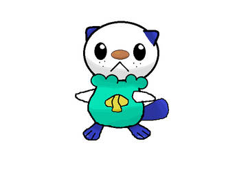 Oshawott in Paint