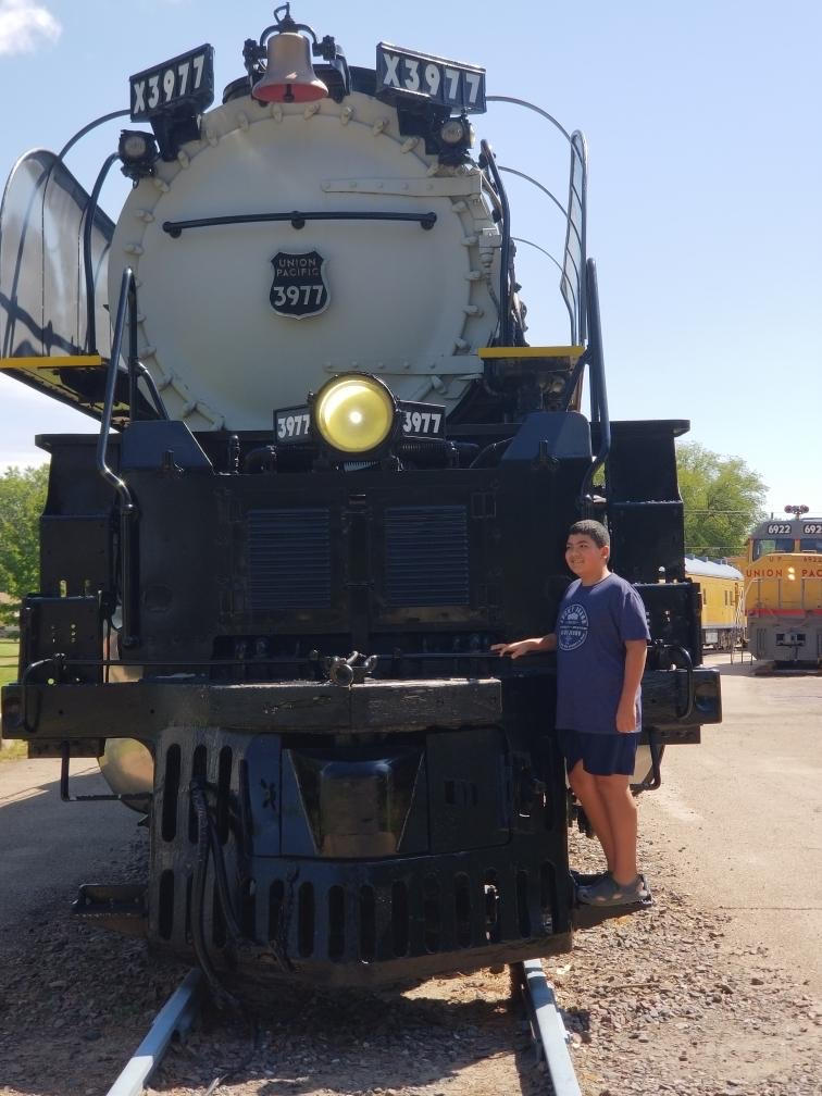 Me and Union Pacific 3977 by ohiocentral1293 on DeviantArt