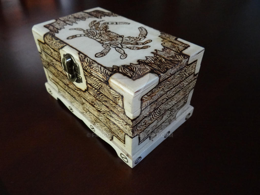 Pyrography Box By Froggyto On DeviantArt