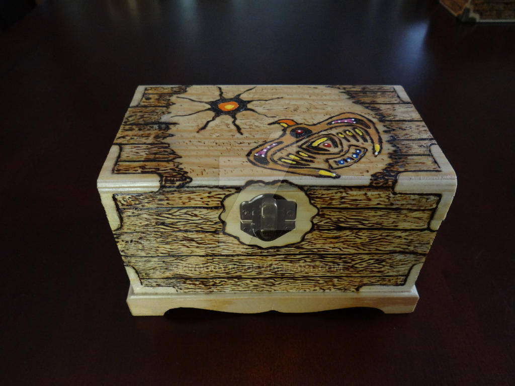 Pyrography Box by Froggyto on DeviantArt