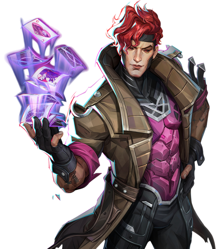 Gambit - Marvel Rivals PNG3 by GMG616 on DeviantArt