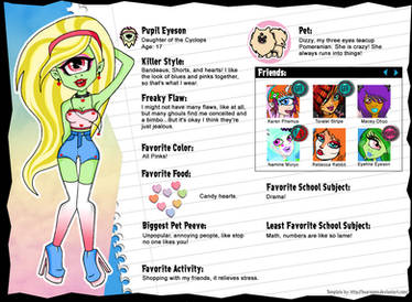 Monster High Pupil Eyeson