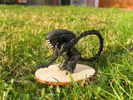 ALIEN Polymer Clay Sculpture