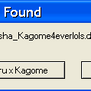 Error message