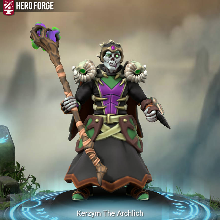 Kerzym The Archlich by JackDread3 on DeviantArt