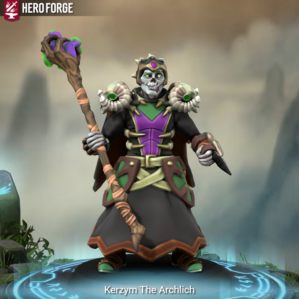 Kerzym The Archlich by JackDread3 on DeviantArt