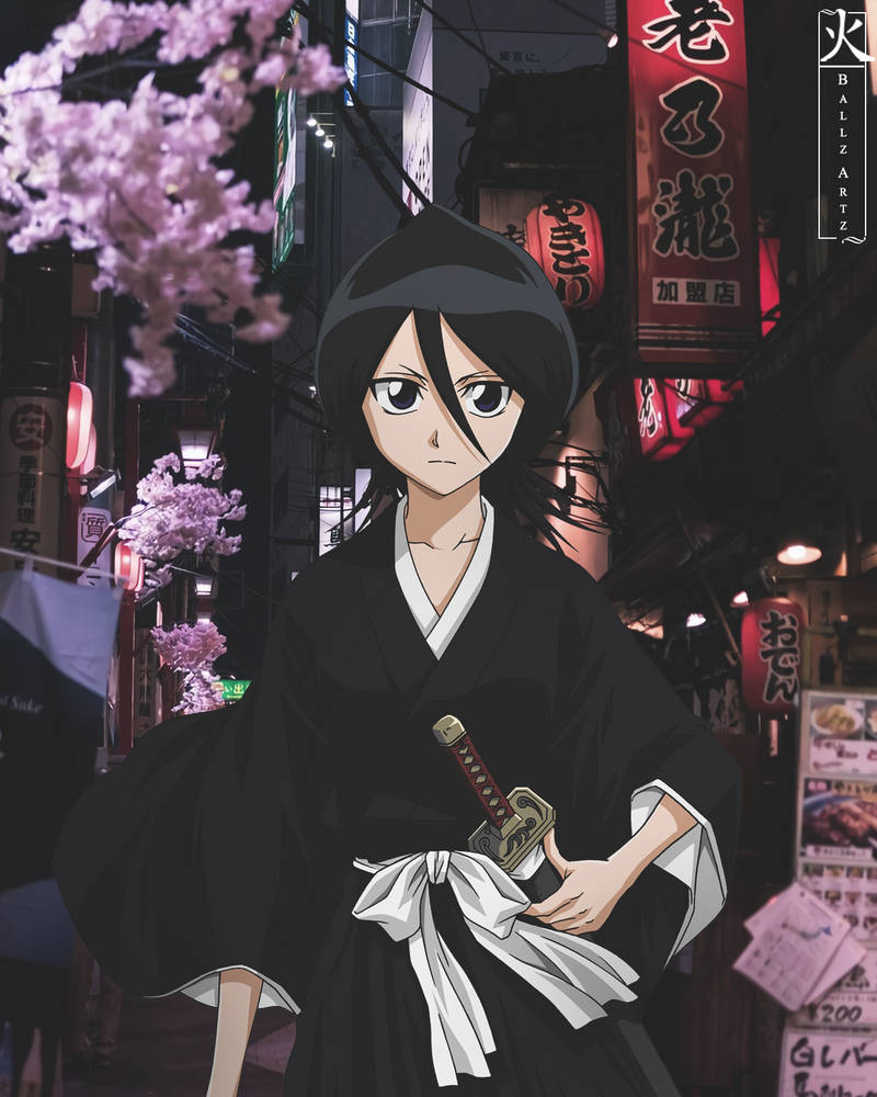 Rukia Kuchiki by ballz4artz on DeviantArt