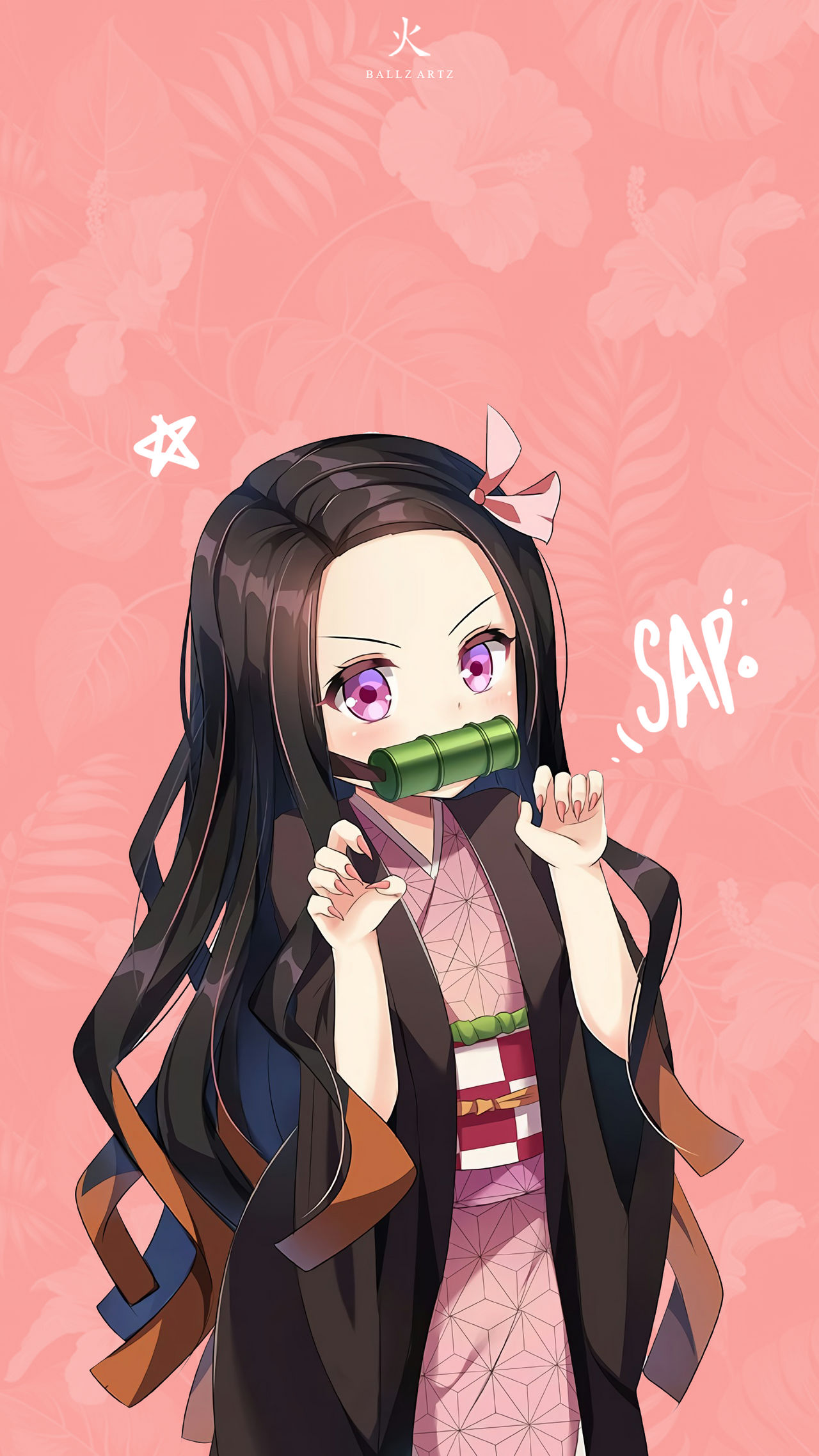 Kawaii Nezuko by ballz4artz on DeviantArt