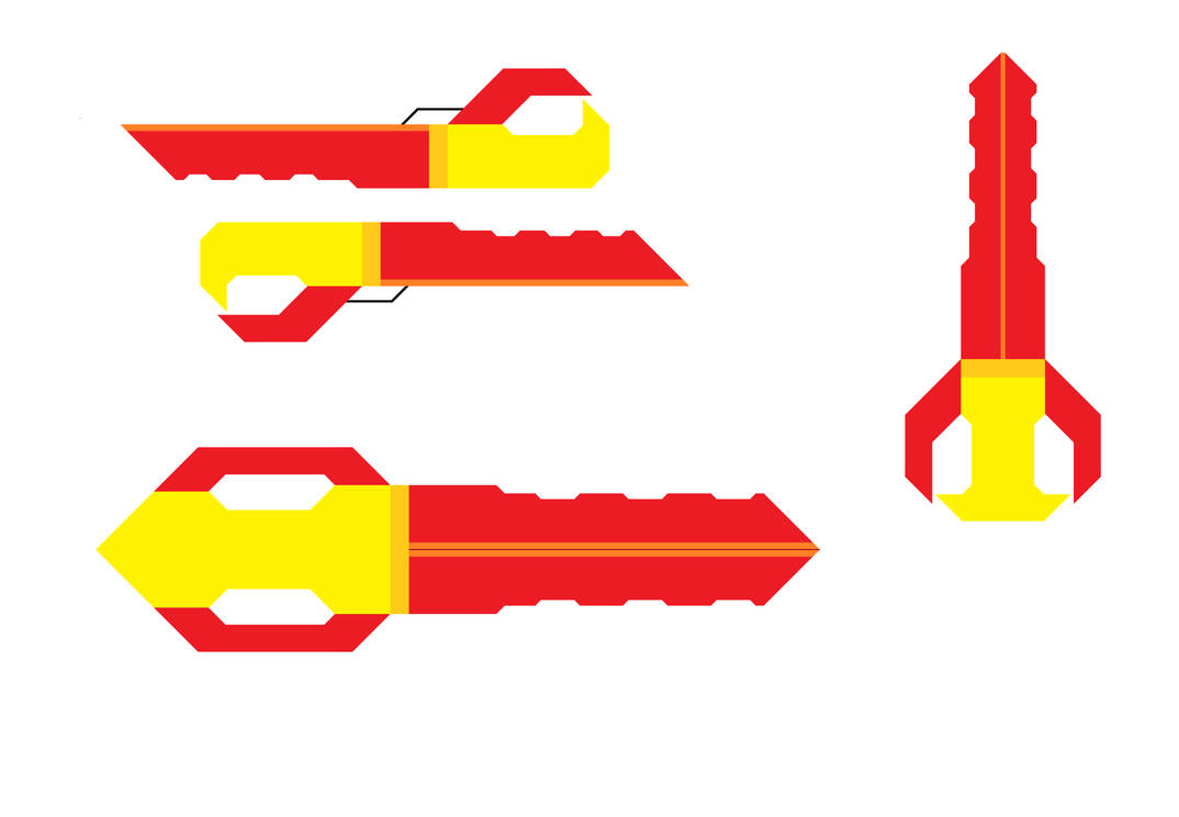 Keyblade Key Gun3 by dluoc1152 on DeviantArt