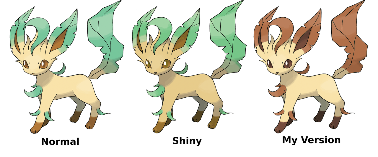 Shiny Leafeon My Version By Lasercraft32 On Deviantart Shiny Leafeon My Version By Lasercraft32 On Deviantart