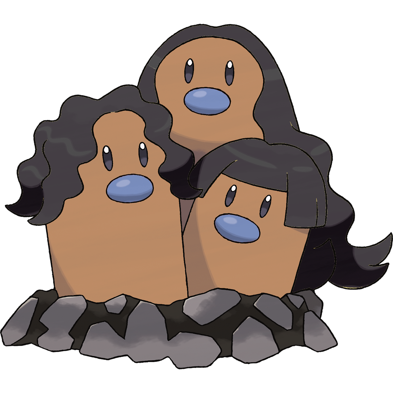 Shiny Alolan Dugtrio (My Version) by Lasercraft32 on DeviantArt