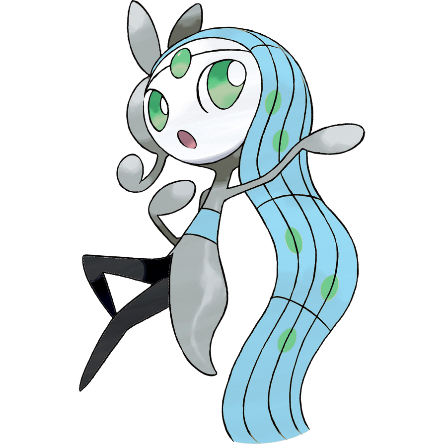 Shiny Aria Meloetta (My Version) by Lasercraft32 on DeviantArt