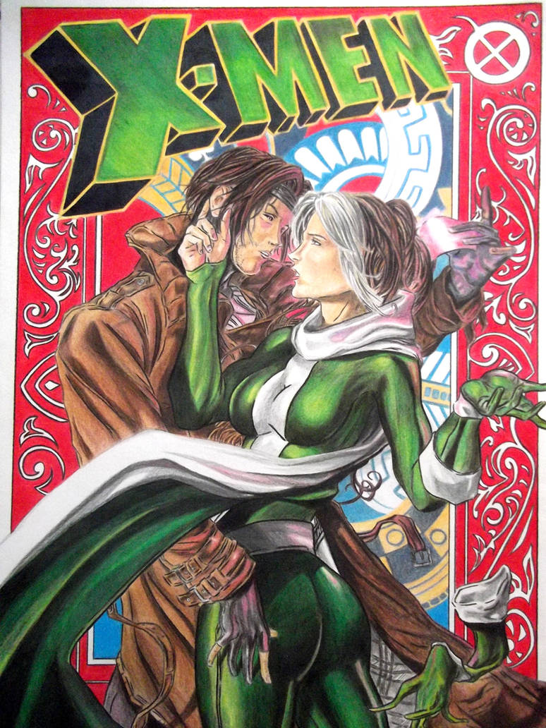 Gambit e Vampira by BismarSantiago on DeviantArt