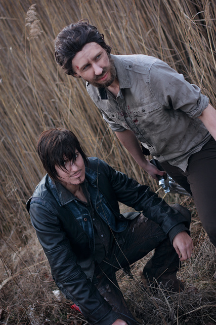 Walking Dead Cosplay Rick Grimes and Daryl Dixon