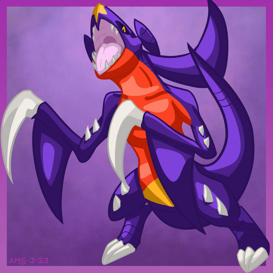 Garchomp by Callistine on DeviantArt