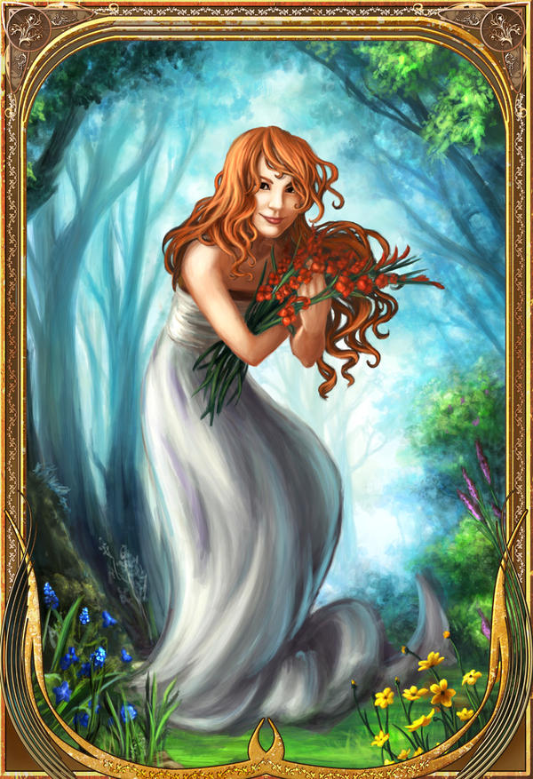 Spring Godness Goddess of Spring by Alayna on DeviantArt